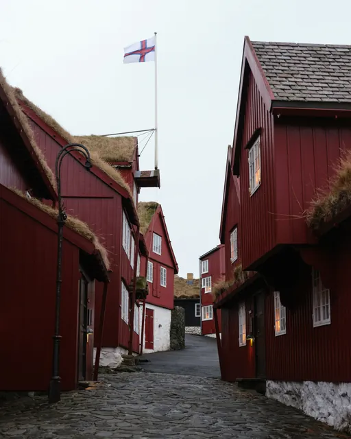 Tinganes, the parliament of the Faroe Islands