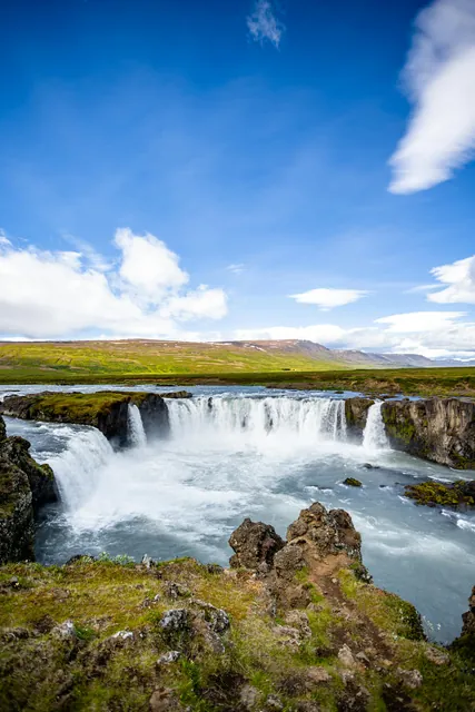 Godafoss Waterfall in Iceland