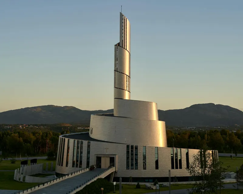 Northern Lights Cathedral at Dusk