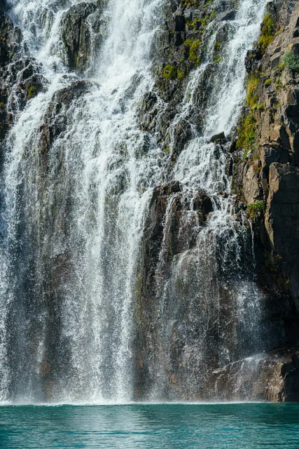 Water Falling on a Stream