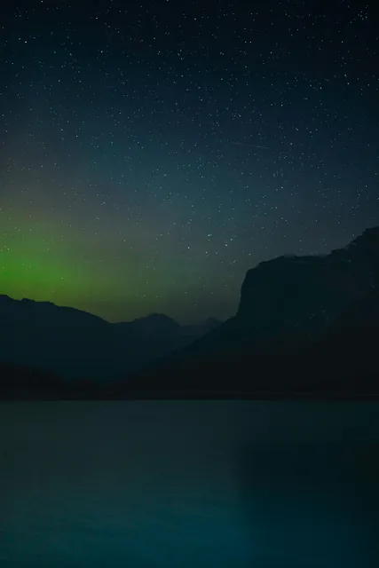 Northern Lights in the Rockies