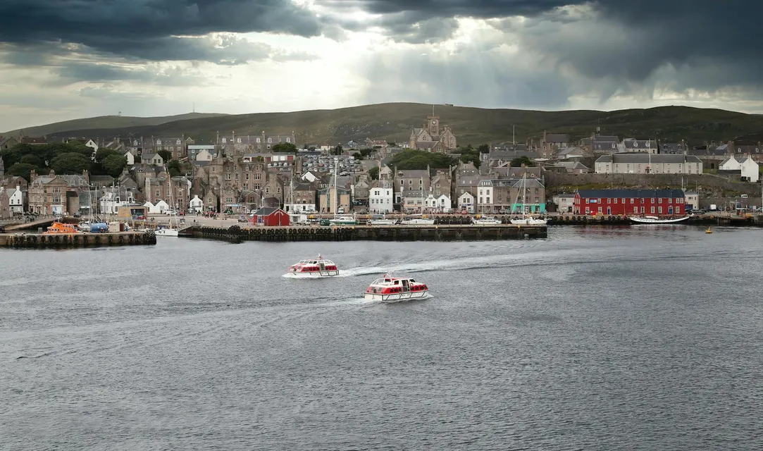 Red and White Boats on Water