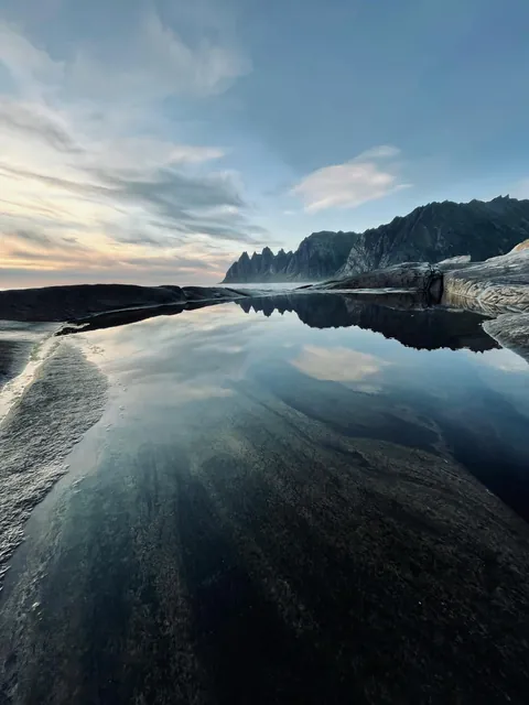 Rocky Fjords Coast in Norway