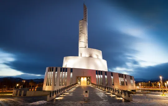 The Northern Lights Cathedral in Alta, Norway