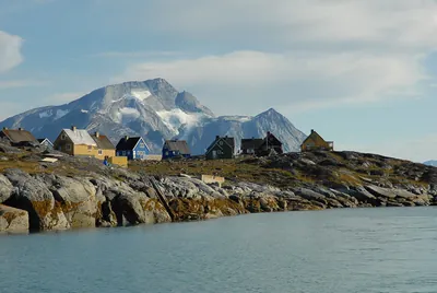 View of Qoornoq, southwestern Greenland