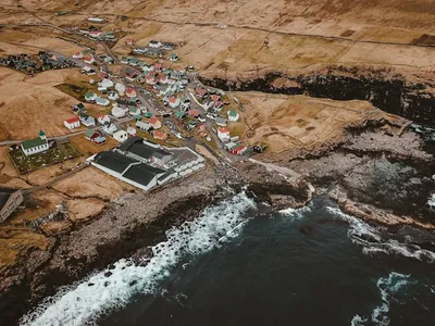 Gjógv, the most northern village on Eysturoy